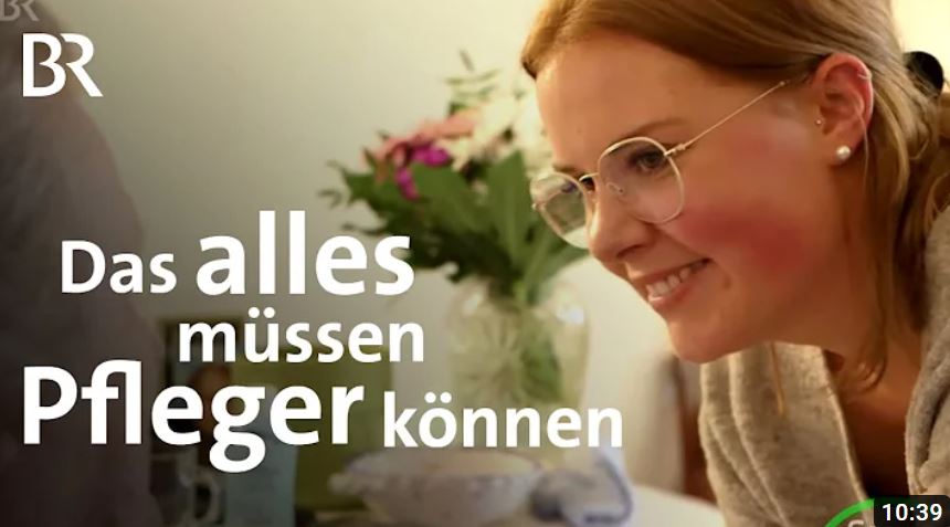 Vorschaubild zum Video über den Beruf der Pflegefachfrau und des Pflegefachmanns